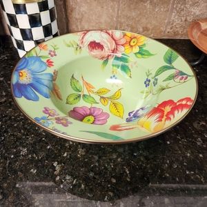 MacKenzie-Childs Flower Market Serving Bowl